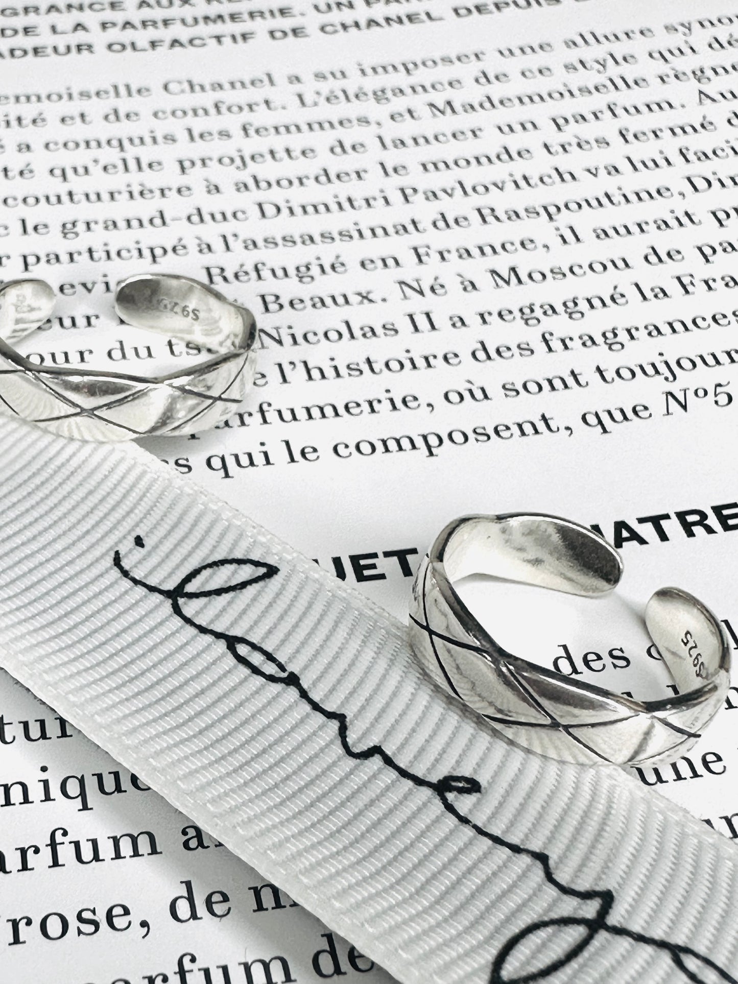 between lines - sterling silver collection